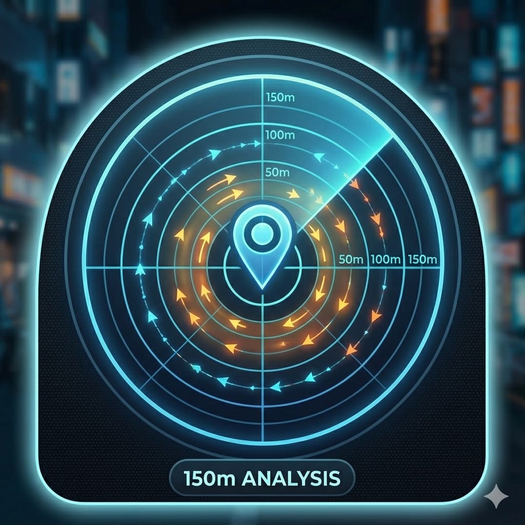 150m Analysis Icon